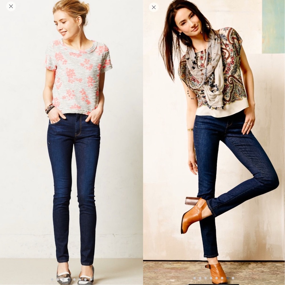 Pilcro & the Letterpress Superscript Skinny Jeans